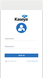 Mobile Screenshot of itcenter.kaseya.net